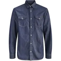 Jack & Jones Overhemd blauw denim