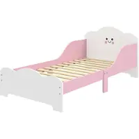 AIYAPLAY Kids Bed-MDF-143L x 77B x 60H cm-Rosa