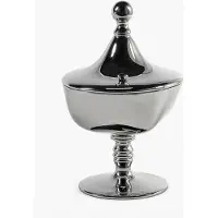 Serax Josephine Bonbonnière Ottoman Silver