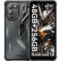 Blackview FORT 5 - Robuuste Smartphone - 4G - 36GB RAM - 256GB ROM - 6.78 inch 120Hz - Robuuste Telefoon - Nachtzicht - Android 16 - NFC - GPS - Zwart