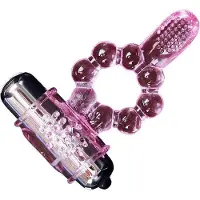 Baile FOR HIM | Super Pleasure Cock Ring with Tongue | Best Seller | Sex Toys voor Couples | Sex Toys voor Mannen