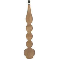 Ptmd Altus Natural Mango Wood Floor Lampbase Smooth Rnd
