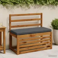 vidaXL Bankkussens SOEST 2 st 100% Polyester Antraciet 60 x 40 x 5 cm