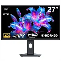 KTC H27T7P-2 27" Gaming Monitor - QHD 2560×1440 - Fast IPS - 200Hz (210Hz OC) - HDR400 - Zwart