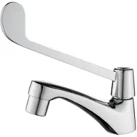 Aquanello Koudwaterkraan gastoilet, lange hendel, chroom, Medic CR-1101-MD,