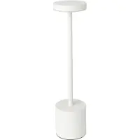 J-Line Tafellamp - stof - wit