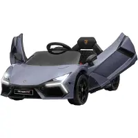 AIYAPLAY Elektrische kinderauto Kunststof, staal 105L x 60B x 40H cm Grijs