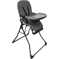 Titaniumbaby Kinderstoel Solid Bistro Charcoal Grey
