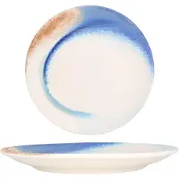 Bonna Dinerbord kymen porselein 30 cm set van 6
