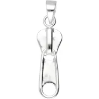MOOYE ® - Collectie Zilveren Ritssluiting beweegbaar kettinghanger