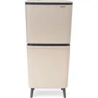 Brabantia SortUp Recycle Hi afvalemmer 20+25L Beige