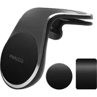 Phreeze CH01 - Telefoonhouder Auto Ventilatie - Telefoonhouders Auto Magnetisch - Magneet Telefoonhouder - GSM Houder Auto - Autohouder Telefoon Magneten - Zwart