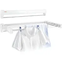 SP Wanddroogrek - Wasrek - Ophangbaar - Wit - 70cm x 35cm x 11cm