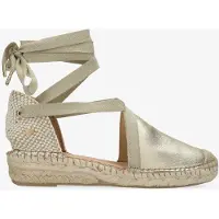Fred de la bretoniere - Romi Luz Espadrille Metallic Lichtgoud - Maat 36