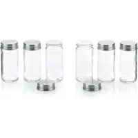 kela Kruidenpotjes, 0.1 L, Set van 6 Stuks, Glas - | Fidelis