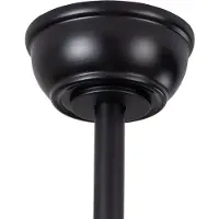 STILVORA Plafondventilator Met Verlichting 132 Cm – 6 Snelheden En Timer – Walnoot En Zwart – Hout – Voor Slaapkamer En Woonkamer – Afstandsbediening En Omkeerbare Stand