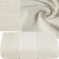 Eurofirany Zachte Katoenen Badhanddoek 50x90cm 500 GSM - Crème