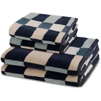 Ross Sonstiges 2 X handdoek 2 X douchehanddoek - in set 4 pack Three Stars
