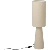 J-Line lamp op voet - textiel - beige - small
