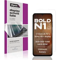 Dipos – 4x Beschermfolie geschikt voor Lava Bold N1 Lite | Krasbestendige & heldere Screenprotector Ultra-Thin