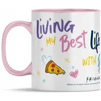Ert Koffiemok Friends 054 Roze - 330ml Keramiek