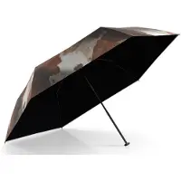 Knirps paraplu US.050 Ultra Light Slim Manual Heatshield Fashion Country / Black bruine