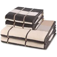 Ross Sonstiges 2 X handdoek 2 X douchehanddoek - in set 4 pack Three Stars