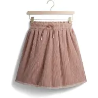 Nono Meisjes Rokken Nele Plisse Skirt - Brons - Maat 110