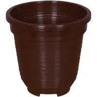 Geli Bloempot STANDARD Bruin Ø 6 cm - Kunststof