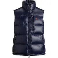 Ralph Lauren Heren Gorham marineblauw vest (S), Casual, Polyamide 710P06138500
