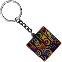 Rock Off Happy Mondays - Greatest Hits Sleutelhanger - Multicolours