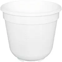 Geli Bloempot STANDARD Wit Ø 12 cm - Kunststof