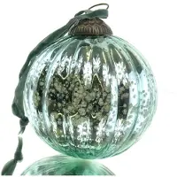 RIFFELMACHER & WEINBERGER Riffelmacher Kerstornament Kerstbal Groen Geribbeld 10 cm