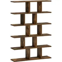 vidaXL Wandplank Gerookt eiken 70 x 17 x 101 cm Bewerkt hout