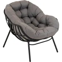 Lesli Living Cozy - Relax stoel - Comfortabel modern design - Grijs