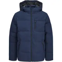 Jack & Jones Junior Winterjas 'JJEBECKS' donkerblauw