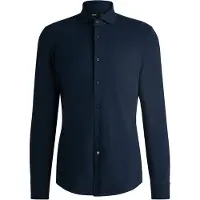 Hugo Boss Boss P-hank-spread-243 Shirt Donkerblauw