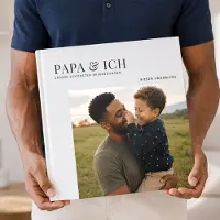 Yoursurprise Fotoboek - Papa - Hardcover - 29,5 x 29,5 cm - 27 pagina's