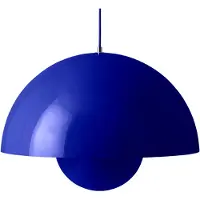 &tradition Flowerpot VP2 hanglamp groot Cobalt blue