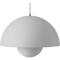&tradition Flowerpot VP2 hanglamp groot Mat lichtgrijs