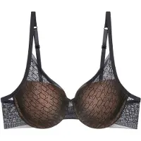 Triumph Voorgevormde bh Signature Sheer | Maat: 90F | Kleur: Black