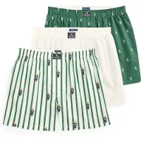 Ralph Lauren Boxershorts van puur katoen in een set van 3
