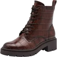 Tamaris Veterlaarsjes cognac
