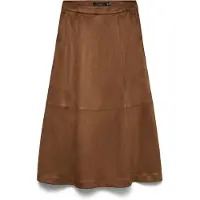 Vero Moda - Dames rok - Maat S - Vrouwen - Bruin - polyester