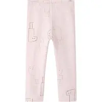 Name it Leggings 'NMFOLYDIA' bruin / rosa / lichtroze / wit