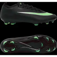 Nike Mercurial Vapor 17 Pro Gras Voetbalschoenen (FG) Zwart Felgroen Zilvergrijs