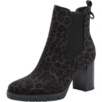 Tamaris Chelsea boots donkergrijs / zwart
