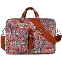 Famanu – Aktetas voor vrouwen, handtas en laptoptas voor 15,6"-17" notebooks, schoudertas voor werk en dagelijks gebruik