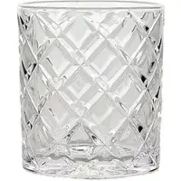 Salt & pepper Glas 35cl damier Peacock - Set van 2