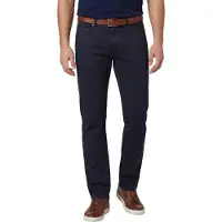Gardeur Modern Fit Broek Donker marineblauw, Effen